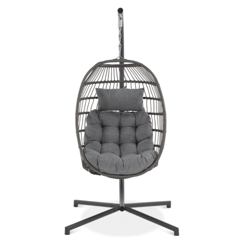 HARMONY FOTEL WISZĄCY GREY