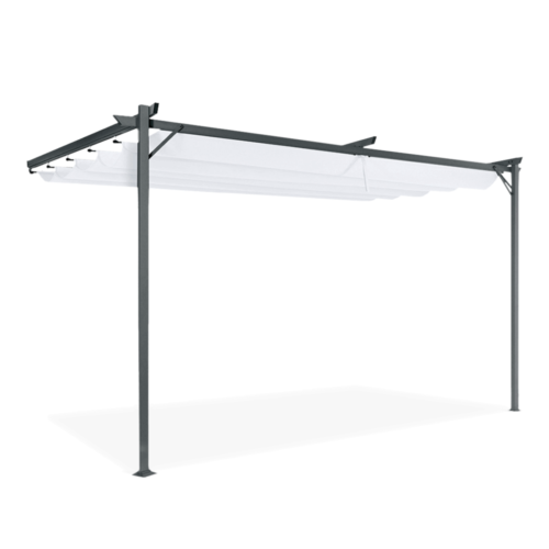 SPRINT WALL 4x2.7 PERGOLA TARASOWA ANTHRACITE/WHITE
