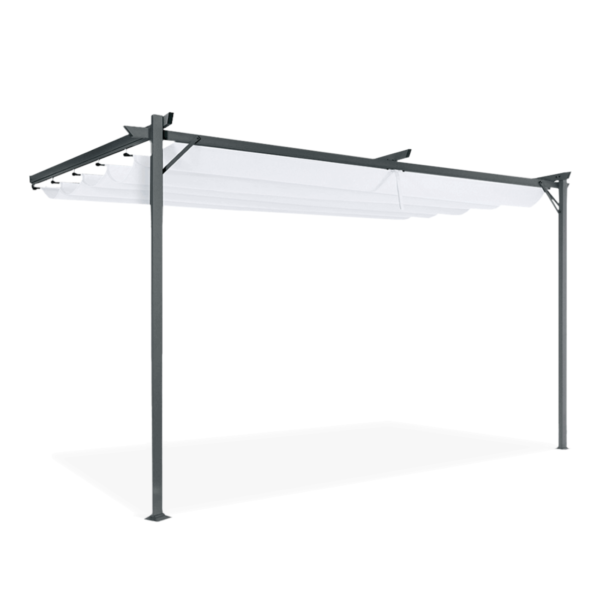 SPRINT WALL 4x2.7 PERGOLA TARASOWA ANTHRACITE/WHITE