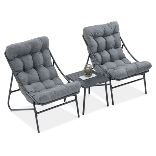 CASPER 2+1 ZESTAW DARK GREY