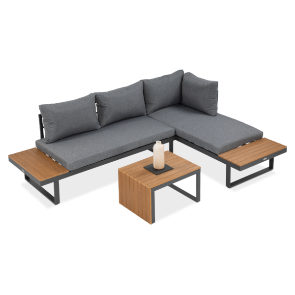 TULIP NAROŻNIK DARK GREY