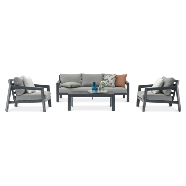 HENDERSON CAFFE ZESTAW ANTHRACITE