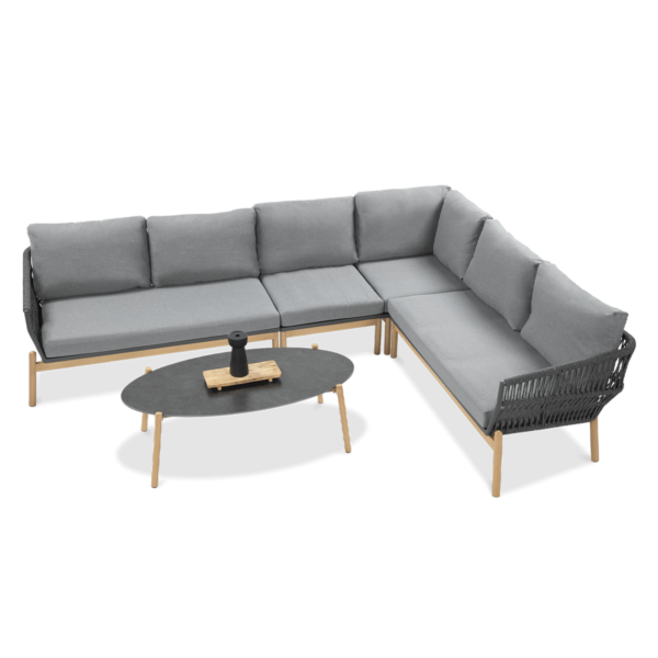 PARIS CAFFE NAROŻNIK GREY