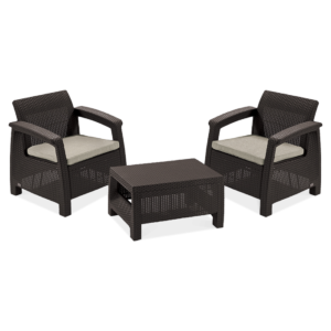 CORFU WEEKEND 2+1 ZESTAW BROWN