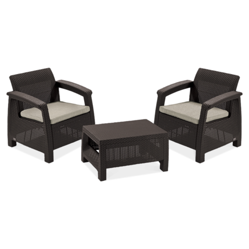 CORFU WEEKEND 2+1 ZESTAW BROWN