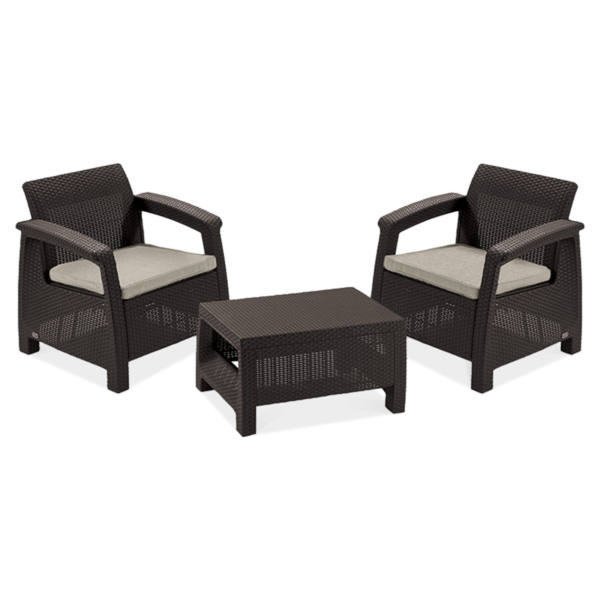 CORFU WEEKEND 2+1 ZESTAW BROWN