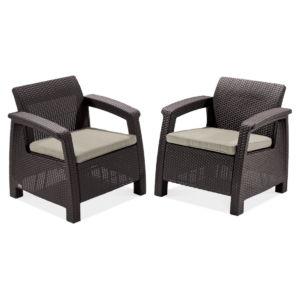 CORFU DUO ZESTAW BROWN