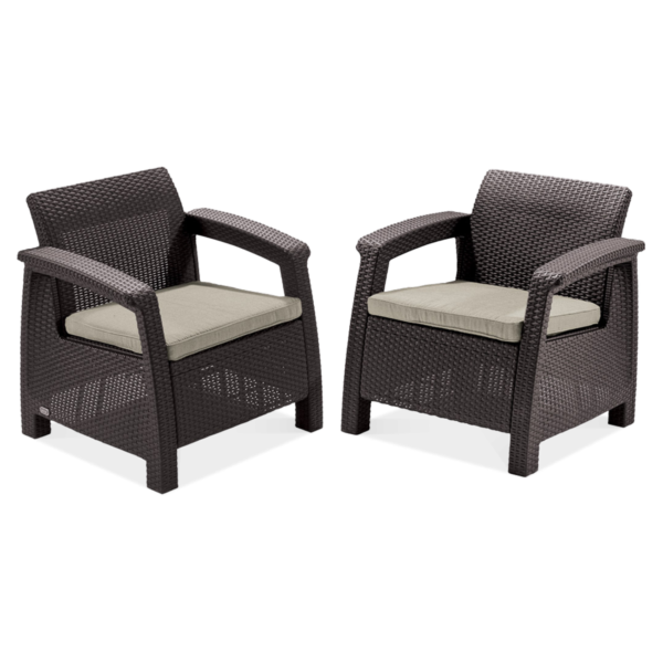 CORFU DUO ZESTAW BROWN