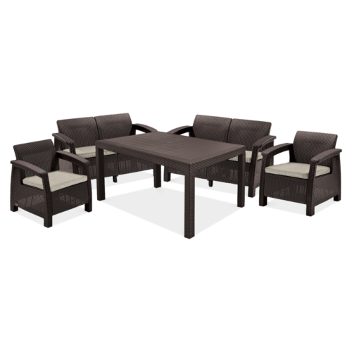 CORFU FIESTA II ZESTAW BROWN