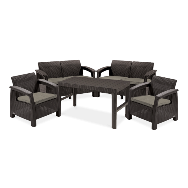 CORFU FIESTA/LYON ZESTAW BROWN