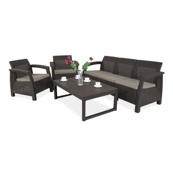 CORFU MAX 3 ZESTAW BROWN