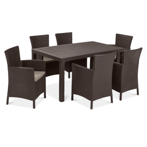 IOWA/MELODY 6+1 ZESTAW BROWN