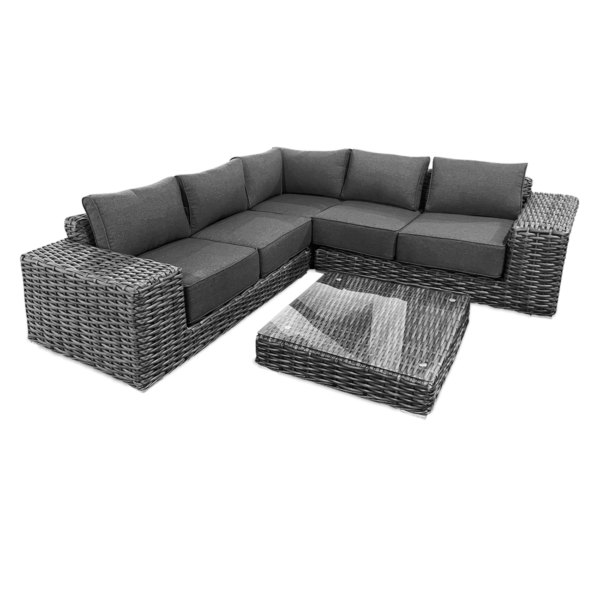 VEGA CAFFE NAROŻNIK DARK GREY