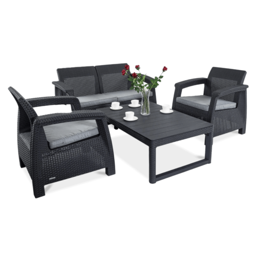 CORFU MAX 2 ZESTAW GRAPHITE