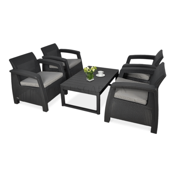 CORFU QUATTRO/LYON ZESTAW GRAPHITE