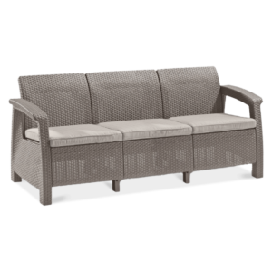 CORFU LOVE SEAT MAX SOFA CAPPUCCINO