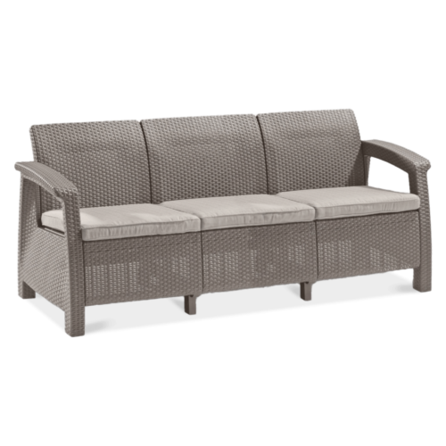 CORFU LOVE SEAT MAX SOFA CAPPUCCINO