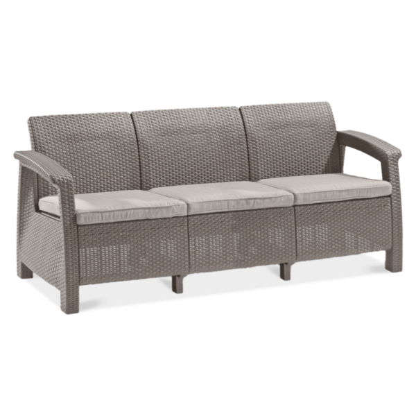 CORFU LOVE SEAT MAX SOFA CAPPUCCINO