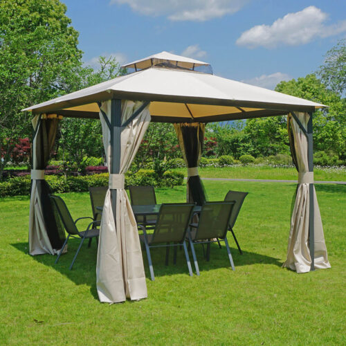 VANCOUVER 3x3 PAWILON OGRODOWY BEIGE