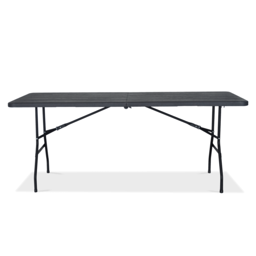 STÓŁ CATERINGOWY 180CM GRAPHITE WOOD
