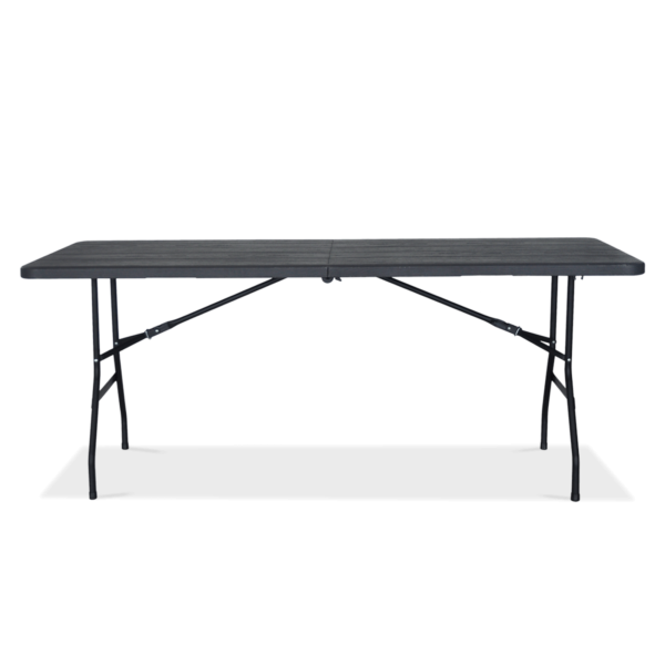 STÓŁ CATERINGOWY 180CM GRAPHITE WOOD