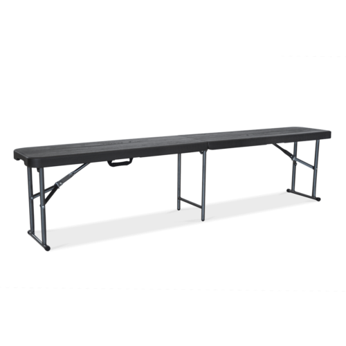 ŁAWKA CATERINGOWA 180CM GRAPHITE WOOD