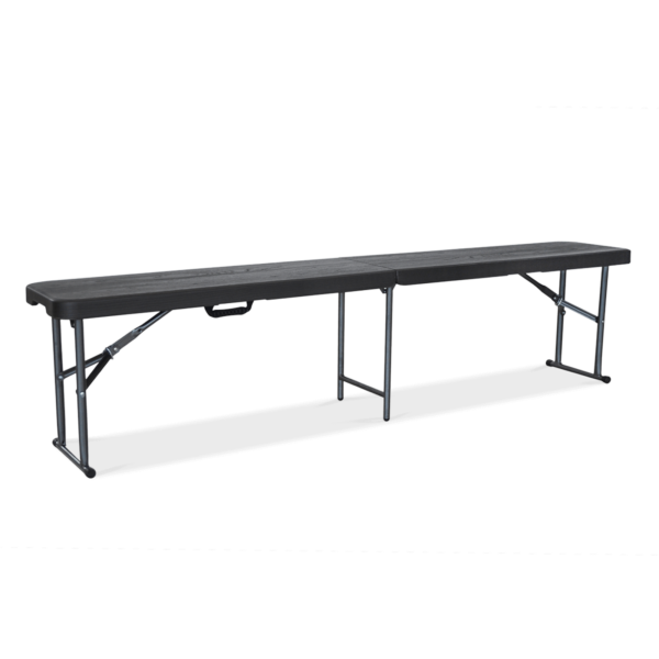 ŁAWKA CATERINGOWA 180CM GRAPHITE WOOD