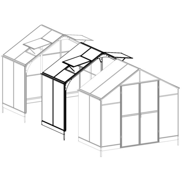 SZKLARNIA SOLID PC MODUŁ 137x278 BLACK