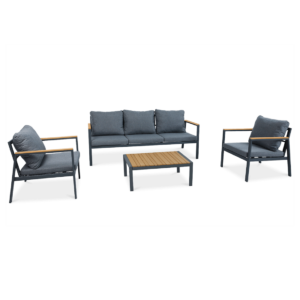 EDISON CAFFE ZESTAW DARK GREY