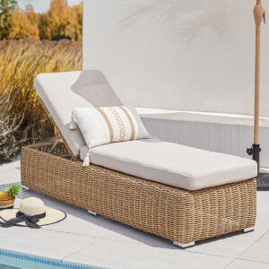 JAKARTA LEŻAK Z PODUSZKĄ BEIGE