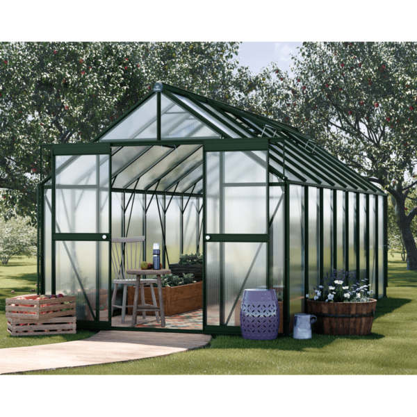 SZKLARNIA POLIWĘGLAN 244x490 DARK GREEN NEW