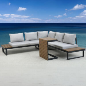 PASADENA NAROŻNIK DARK GREY