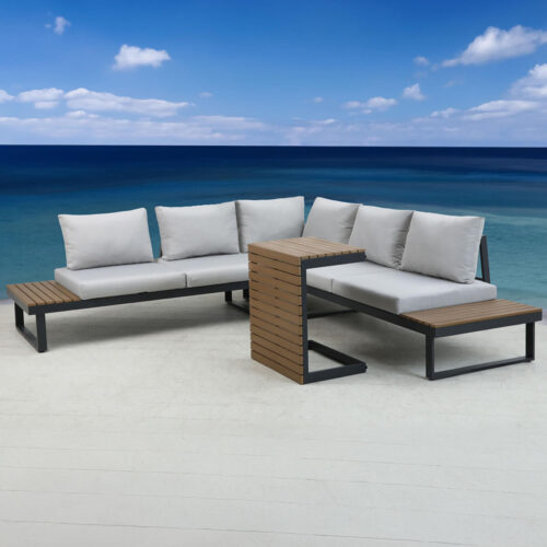 PASADENA NAROŻNIK DARK GREY