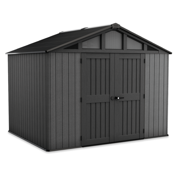 STRONGHOLD SHED 10x8 DOMEK GREY