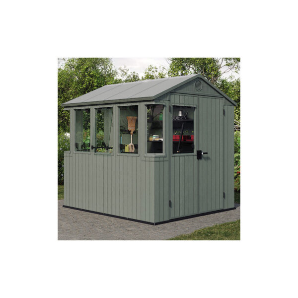 POTTING SHED DOMEK Z OKNAMI GREEN