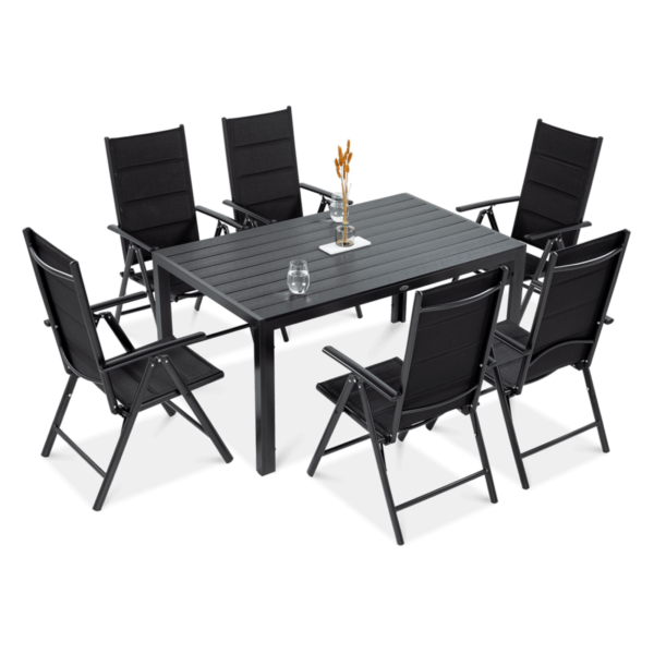 SYDNEY 150/6 ZESTAW DARK GREY/DARK GREY