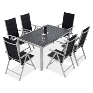 SYDNEY 150/6 ZESTAW SILVER/DARK GREY