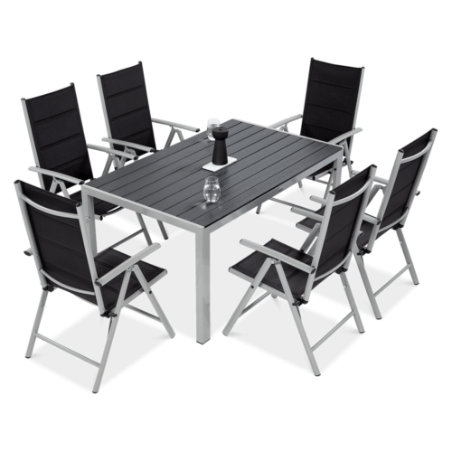 SYDNEY 150/6 ZESTAW SILVER/DARK GREY