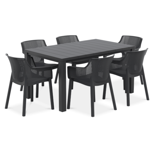 ELISA/JULIE 6+1 ZESTAW GRAPHITE