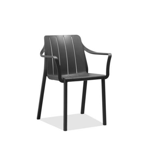 TIBERINA KRZESŁO ANTRACITE