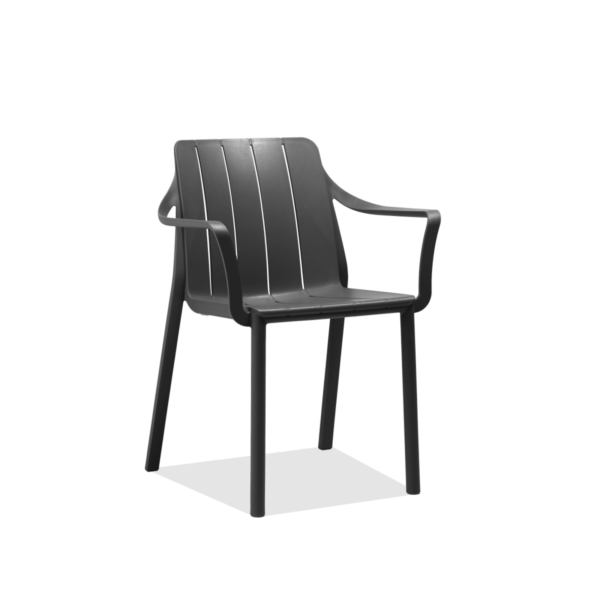 TIBERINA KRZESŁO ANTRACITE