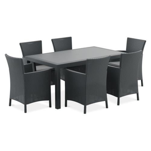 IOWA/MELODY 6+1 ZESTAW GRAPHITE