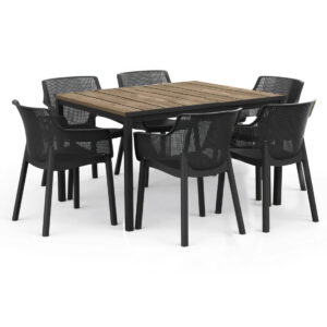 ELISA GRAPHITE/PORTO 160 ZESTAW ASHWOOD BLACK STEEL