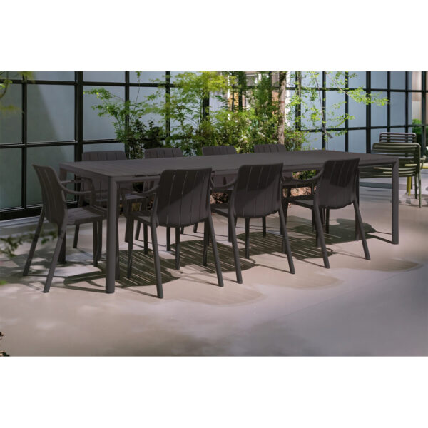 TIBERINA/TEVERE 210-275 8+1 ZESTAW ANTRACITE