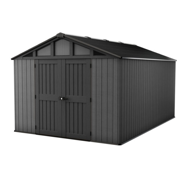 STRONGHOLD SHED 10x11.5 DOMEK GREY