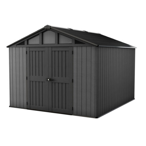 STRONGHOLD SHED 10x15 DOMEK GREY
