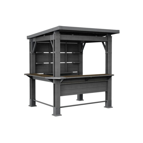 GAZEBO BAR OGRODOWY WALNUT