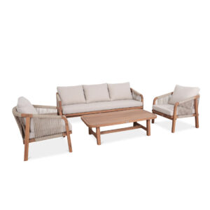 SKALA CAFFE ZESTAW ACACIA WOOD