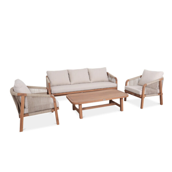 SKALA CAFFE ZESTAW ACACIA WOOD