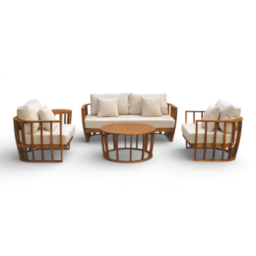 NUVIA CAFFE ZESTAW ACACIA WOOD